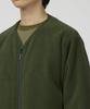 Snow Peak Fleece Cardigan CHARCOAL L Water-Repellent (Water-repellent, Lightweight, Warm)