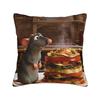 Pillow Cover Ratatouilles Graphic Cushion Cover  Cute Funny Pillow Case For Sofa Car Home Decor Pillowcases