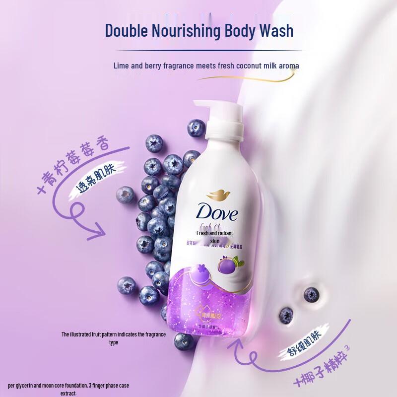 Dove Fruit Milk Shower Gel