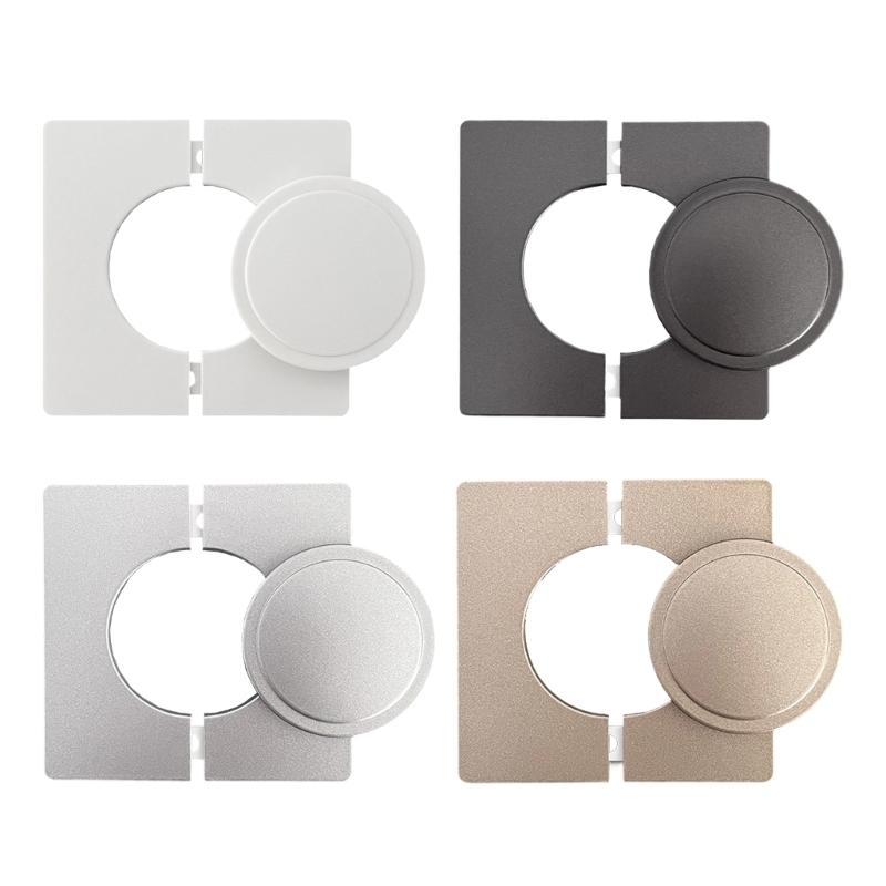 100x100mm Home Improvement Plastic Air Conditioner Tube Wall Cover Decorative Panel For Neat Tidy Interior