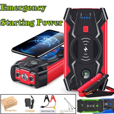 39800mAh Auto Starthilfe USB Power Bank Tragbares Autobatterie-Booster-Ladegerät 12V Ausgangsgerät Auto Notfall-Startbeleuchtung
