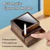 Retro Large Capacity 40 Pcs Automatic Bullet Cigarette Box Moisture Proof And Pressure Resistant Portable Cigarette Storage Box