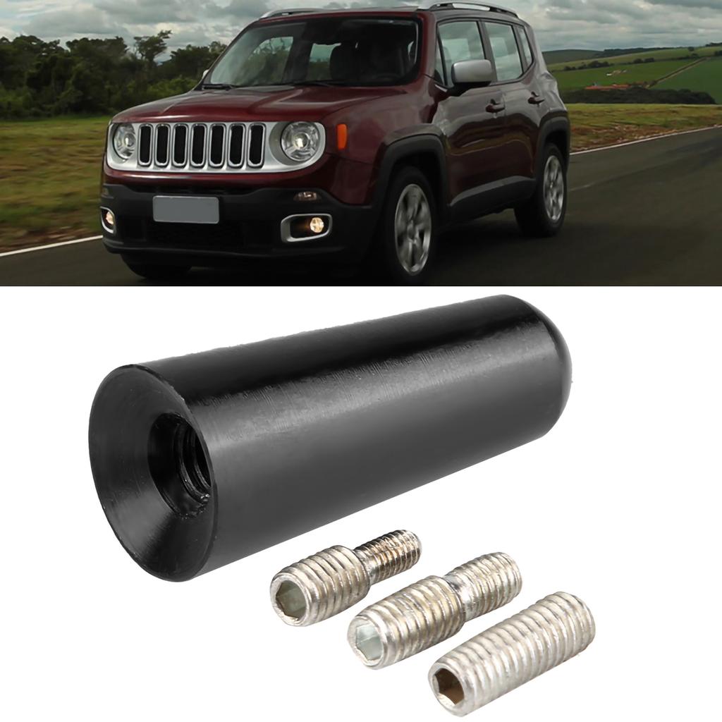3cm Aluminum Alloy Car Roof Short Rod Antenna Adapter for Jeep