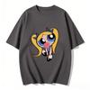 2026 Girls Super Powerful Blouse Training Streetwear Tshirt Womens Tee Breathable Gym Fitness Family Matching Outfits Clothing