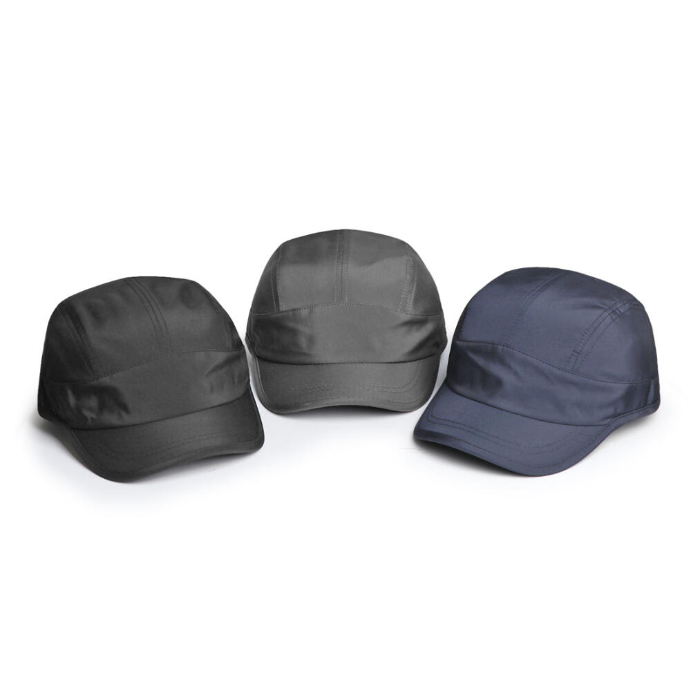 Classic Vintage 5 Panel Short Brim Baseball Cap, Quick-Dry Solid Hat for Men Women Outdoor Running Casual Headwear