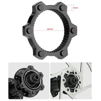44Mm Bicycle Center Lock To 6 Bolt Disc Brake Adapter Bike Hub Rotor Conversion For Bike Disc Brake Accessories