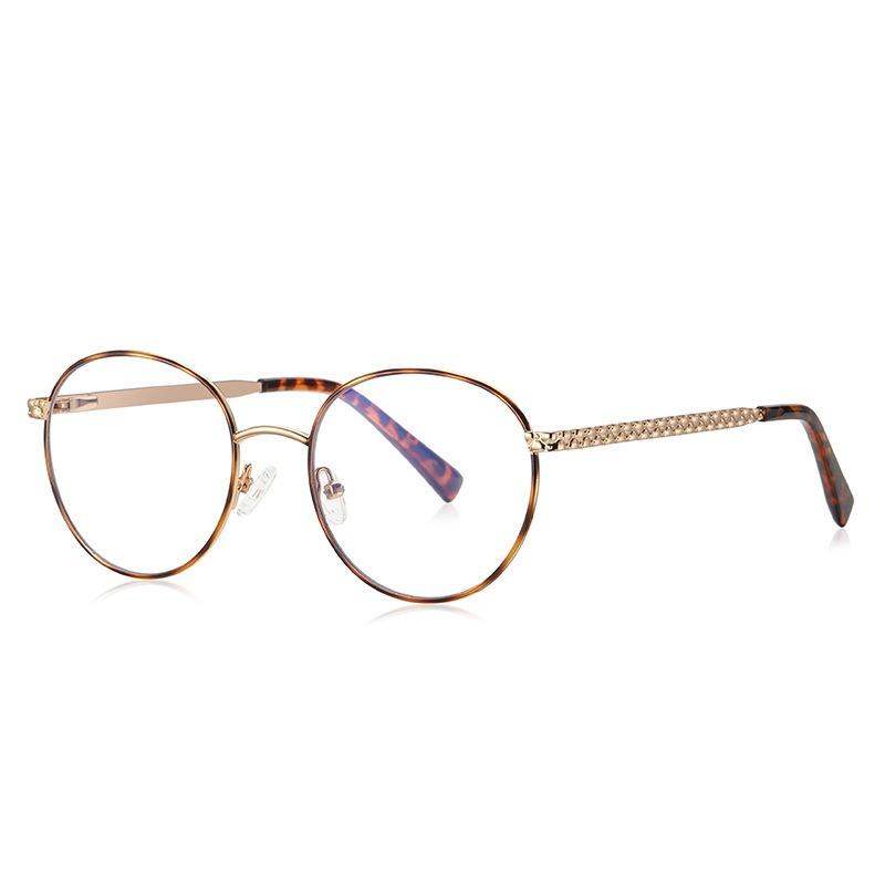 Glasses Frame Women Trend Alloy Eyeglasses Frames Prescription Anti Blue Light Reading Glasses