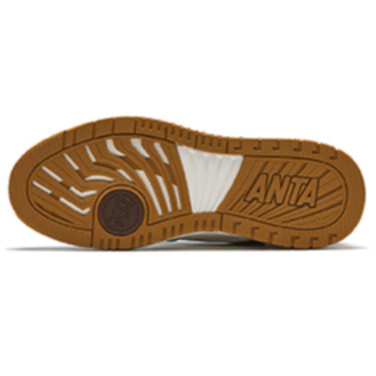 New Anta 982 Anti-Slip Wear-Resistant Low-Top Skateboard Shoes Men Blue White Brown 112448068-4