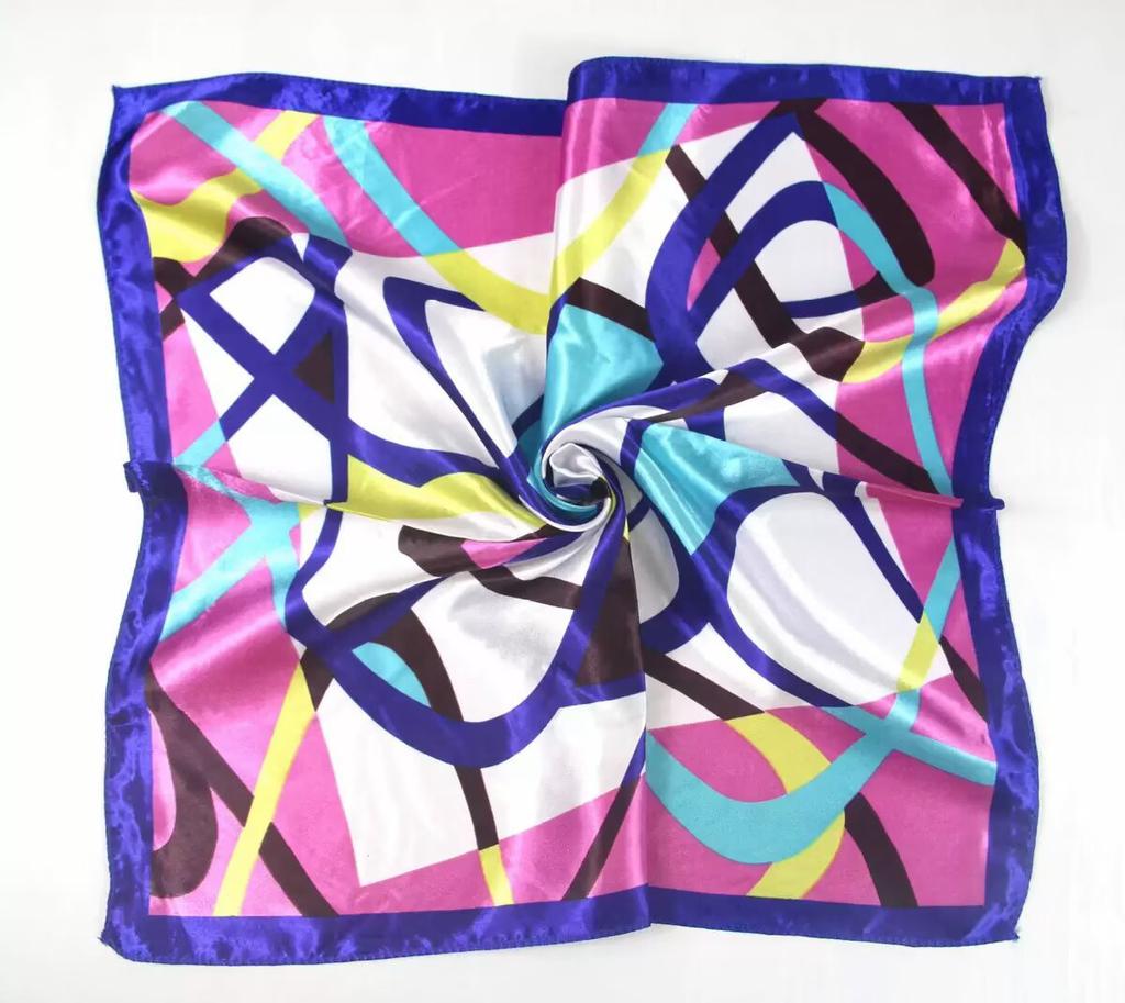 Women's Silk Scarf Business Dress Neck Protector Professional Mobile Telecom Banking Stewardess Small Square Scarf Women's Scarf Shawl Fashion