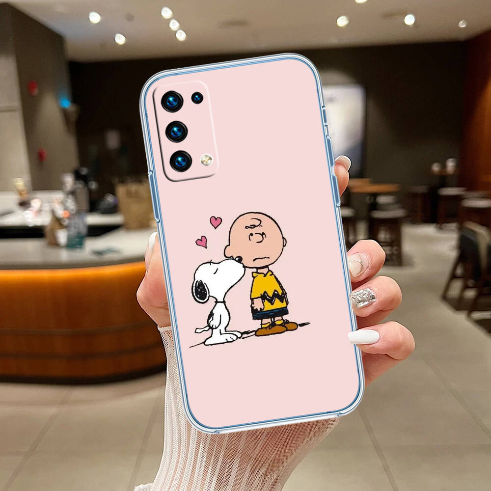Cartoon Snoopy Phone Case for Motorola G14 G15 G24 G30 G31 G32 G34 G41 G42 G51 G52 G50 G60S G60 G62 G72 G71 G73 G84 G85 G200 E32