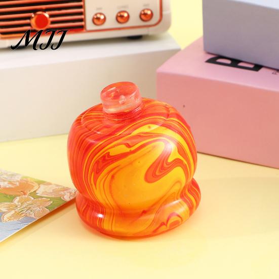 Creative Novelty Toy Cola Bottle Slow-Rising Squeeze Soft TPR Fidget for Material Stress Ball Relief Realistic Drink-Shaped Decompression Gadget Kids