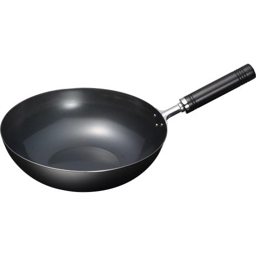 

Wahei Freiz Tsubame-Sanjo Iron Deep Frying Pan, 28cm, Induction Compatible, Gas Compatible, Wok Pan, Made in Japan, Tsubame-San EM-043