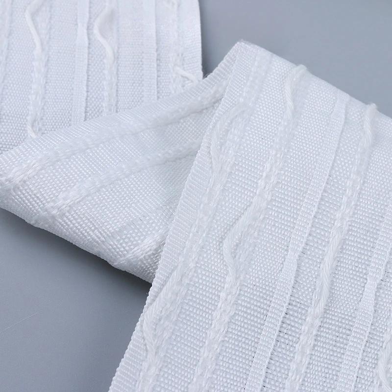 Pull Pleated Tape 10 Meters Curtains Accessories Heading Grommet Top Ring Tape Eyelets Pencil Pleat Hook Tape Curtains Cover