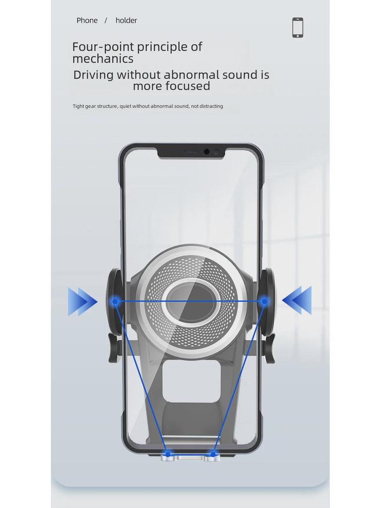 Multifunctional Suction Cup Phone Holder for Trucks with Multi-Angle Adjustment