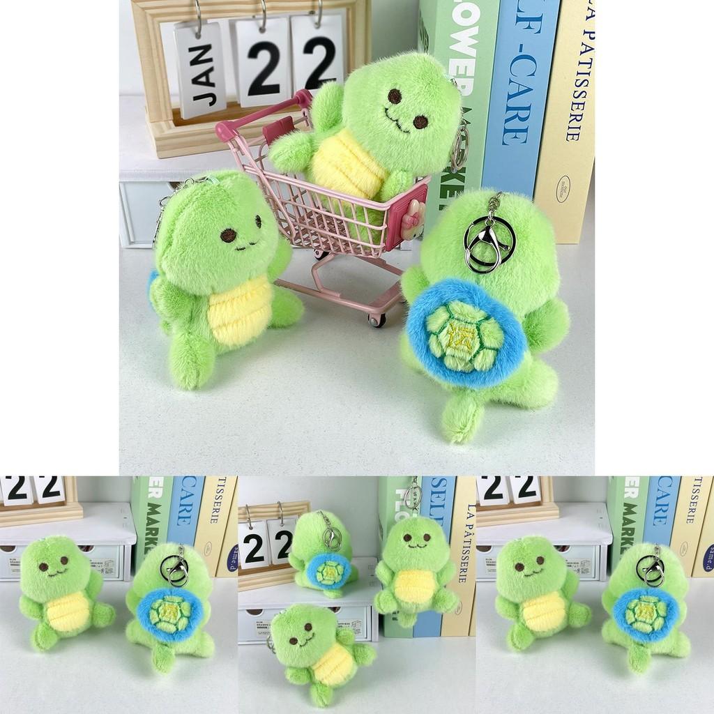 Turtle Whimsical Rotating Plush Keychain Delightful Stress Relief Toy Children For