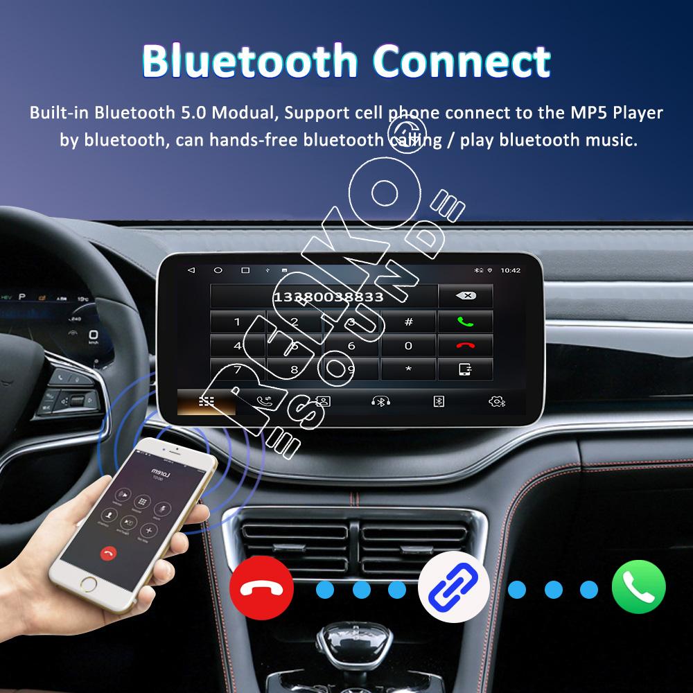 12.3" inch Car Android CarPlay Auto Car Radio Stereo Video Player navigation GPS 2 din Universal Multimedia For 2 DIN 9" Frame