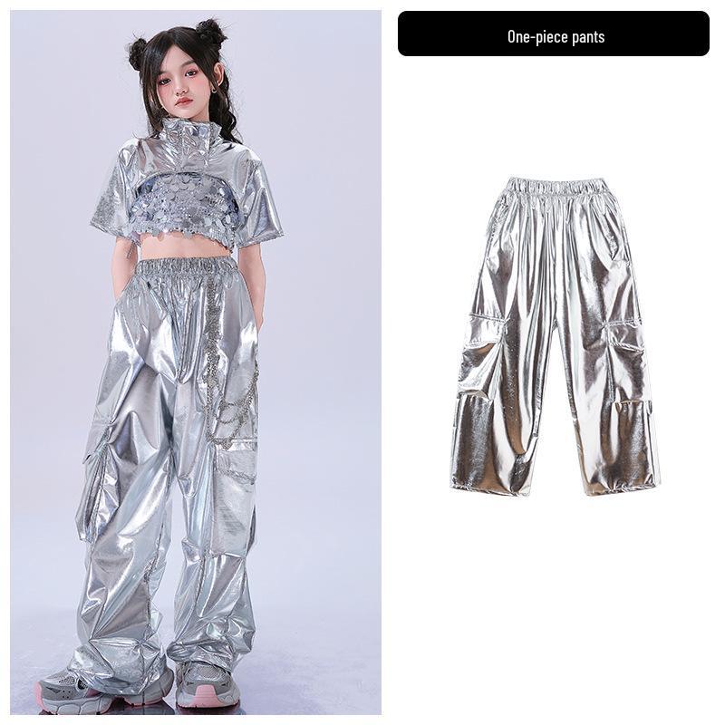 Μοντέρνα Στολή Τζαζ Χορού για Κορίτσια - Δροσερή Μοντέρνα Καλοκαιρινή Στολή Παράστασης για Χορό σε Στυλ Δρόμου.