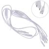 1.8M Power Cord Cables Eu Plug Switch Cable For T5 Led Tube T8 Power Charging Wire Connection