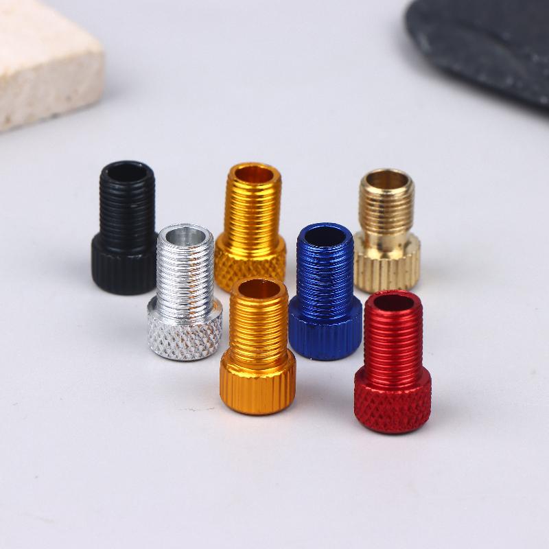 20Pz Adattatore Convertitore Pompa Valvola Bicicletta Presta A Schrader Ugello di Conversione Adattatore Gonfiaggio Adattatore Valvola Bici F/V A A/V