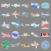 101 Plane Graffiti Stickers Personalized Cartoon Children's Creative Decorative Water Cup Mobile Phone Case Toy Stickers