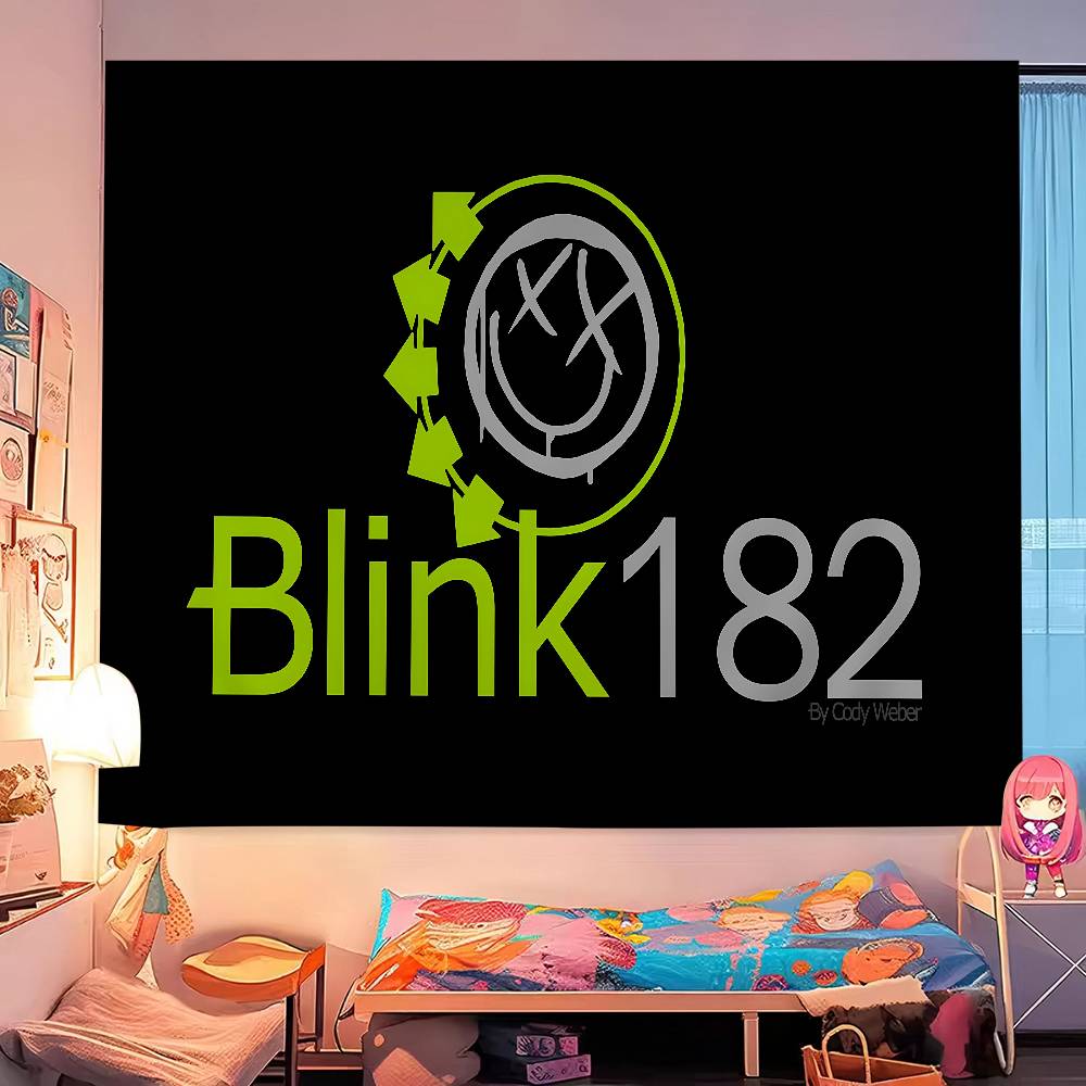 BBLINK182 Band Hippie Wall Hanging Tapestries Bohemian Wall Tapestries Mandala INS Home Decor