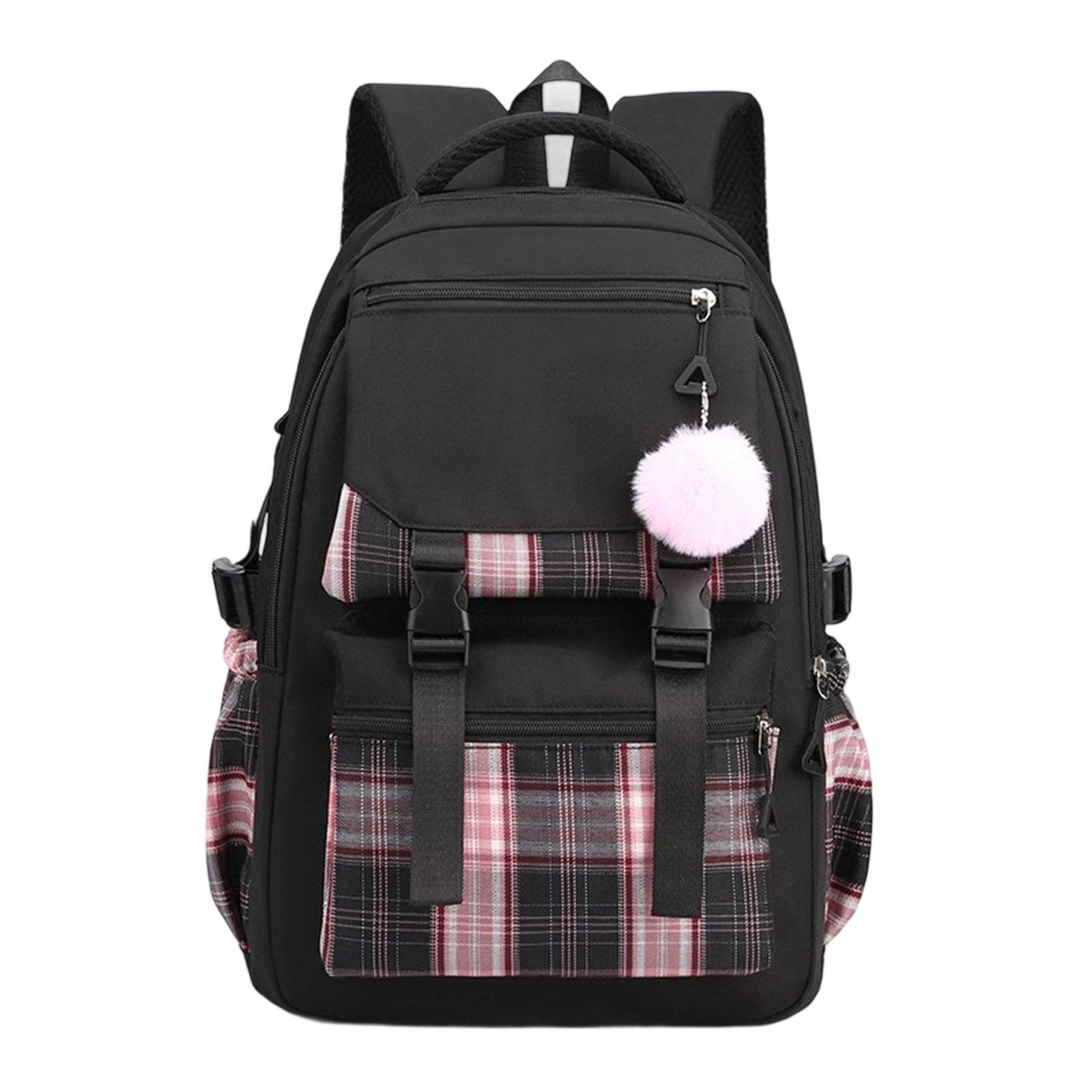 

2025 Fashion Preppy Bag Simple Backpack School Backpack Laptop Bag Casual Daypack Work Commuter Bag Travel Bag Gifts