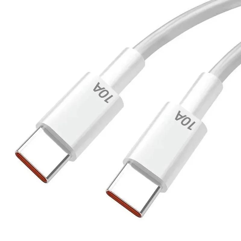 

Кабель для быстрой зарядки Type-C 120 Вт 10 А для Samsung Xiaomi USB C мобильный телефон кабель для передачи данных сверхбыстрый кабель для зарядки 0,25-3 м 1m