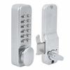 xuuyuu Digital Code Lock, Zinc Alloy Digital Door Lock, 1-11 Digits (No Repeat), Door Thickness 10-60mm, Anti-Theft, for Sliding Doors, Office Doors,