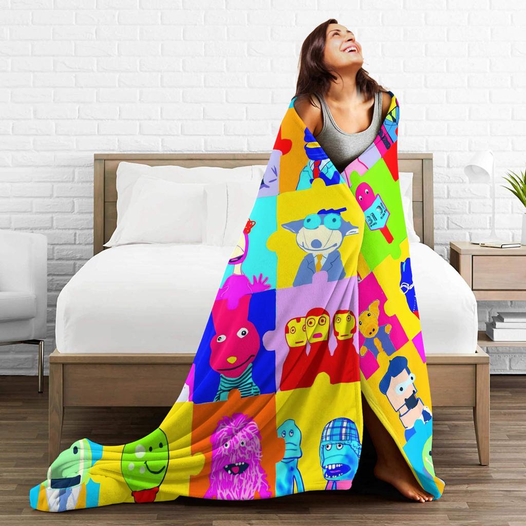 31 Minutos Comedy Blanket Multi-size Soft Fuzzy Plush  Throw Blankets for Couch Sofa and Bed