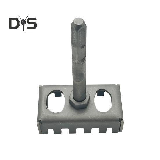 Square Hole Cutter High-Strength Ergonomic Design Universal Electrical Box Cutout Saw Socket Slot Cutter Hole Cutting Tool