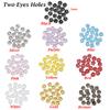20pcs 5mm Mini Buttons DIY Doll Clothes Metal Buckle Bear Foot Style Buckles for 1/6 Doll Clothing Sewing Accessories