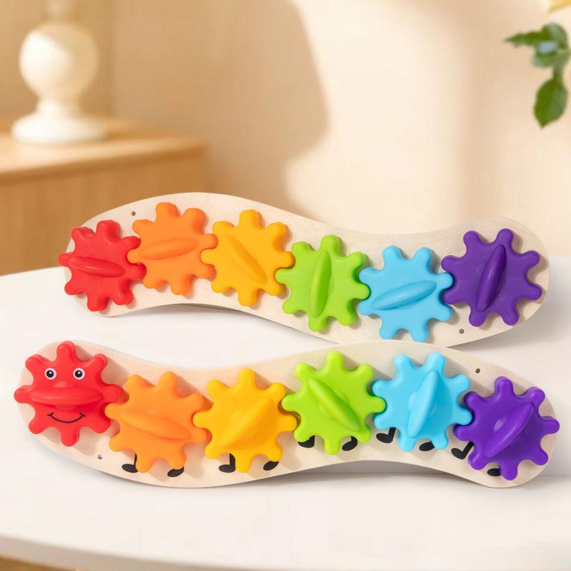 Cross-border Busy Board and Climbing Ladder Puzzle Set for Early Education, Ages 2-3