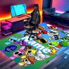 Custom Name Personalized Sprunki Game Print Carpet, Versatile Home Decor Rug, for Playroom, Apartment, Balcony, Entryway, Hallway Gift