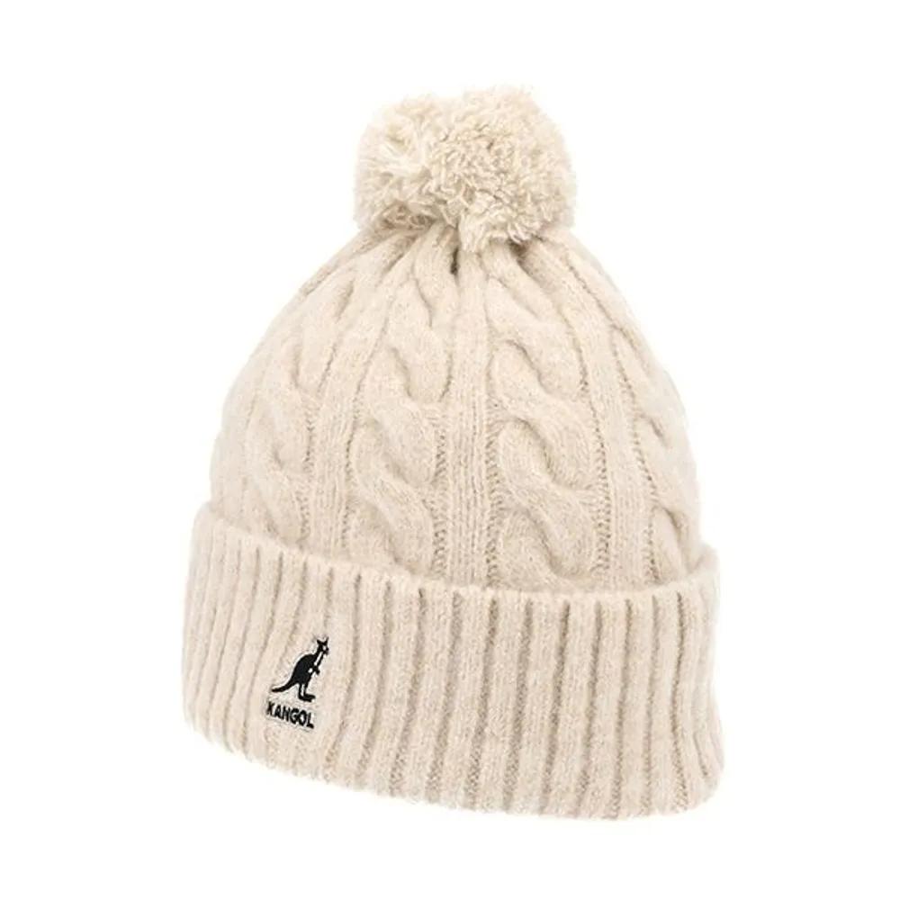 [KANGOL] Unisex Pompom Beanie (K4460SM BEIGE) FREE