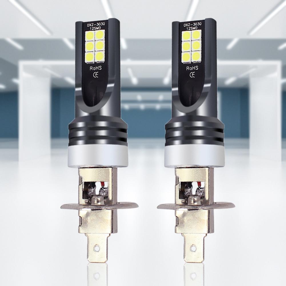 2PCS H7 LED Headlight Bulb Beam 24W High Power LED Headlamp 7500K White Super Bright Driving DRL Auto Fog Lamps Replacement