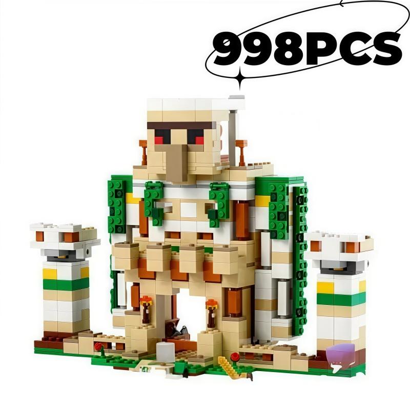 998PCS Iron Puppet Puppet Fortress Building Deformable Tall Giant DIY Building Blocks Bricks Create MOC Toys for Christmas Gifts