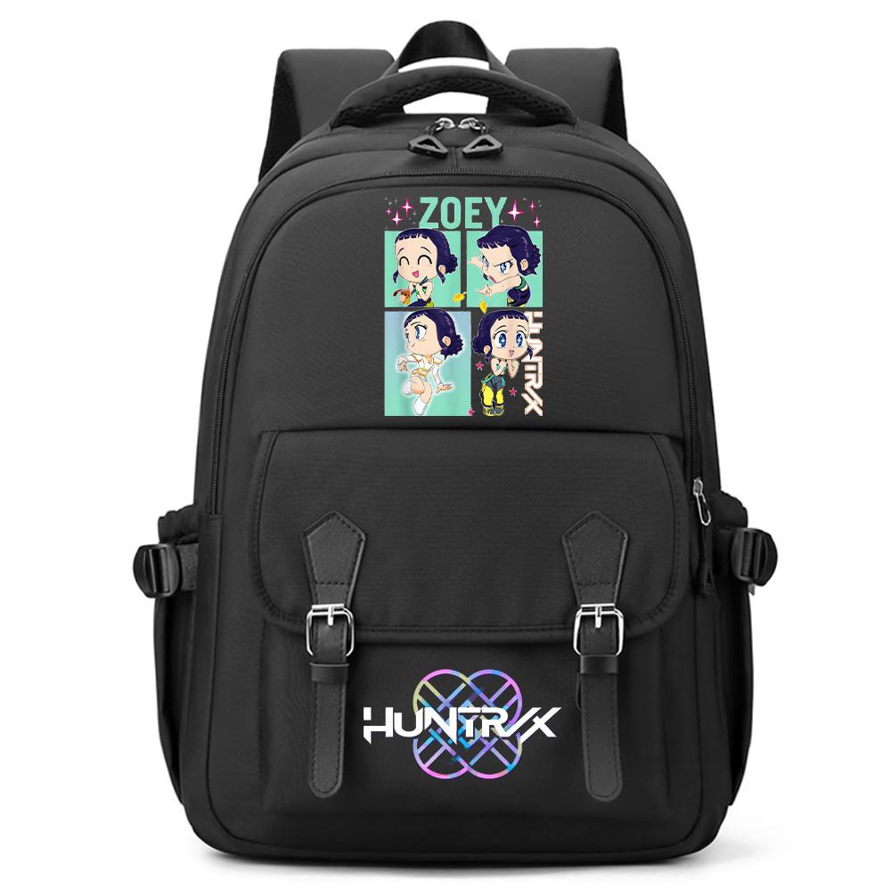 Anime K-Pop Printed Large Capacity Backpack for Teenger Student Girl Boy Schoolbag Bookbag Women Large Capacity Waterproof Travel Bag Kid Gift