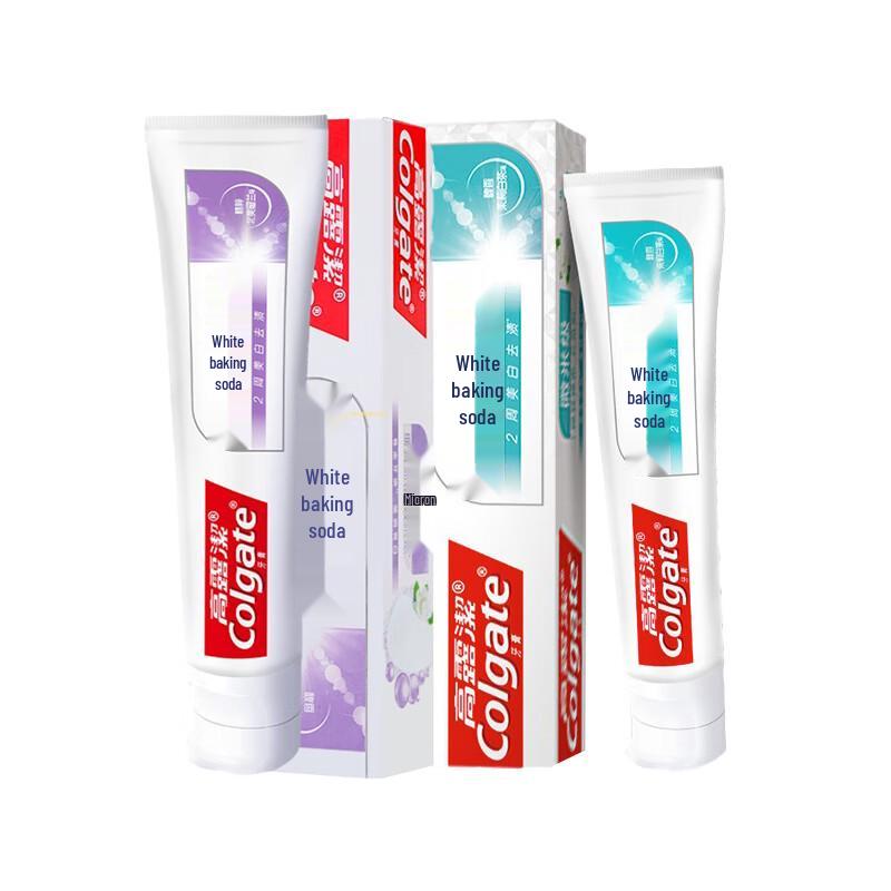 Colgate Enamel White Baking Soda Toothpaste Twin Pack