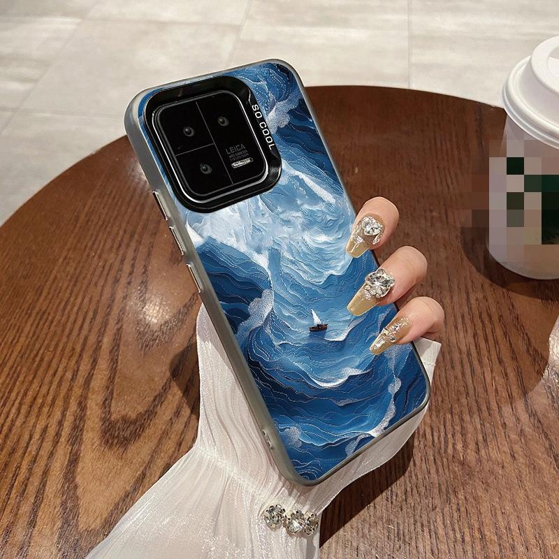 

Fashion Cloud Case For iPhone 16 Samsung A55 A35 M35 S24 FE Xiaomi Redmi Note 13 Pro 14C Huawei Honor 200 Протиударний бампер для телефону Захист від подряпин Honor X7b