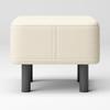 MUJI Sofa Bench Cover, Washed Cotton Canvas, Natural Color, KB497A2A