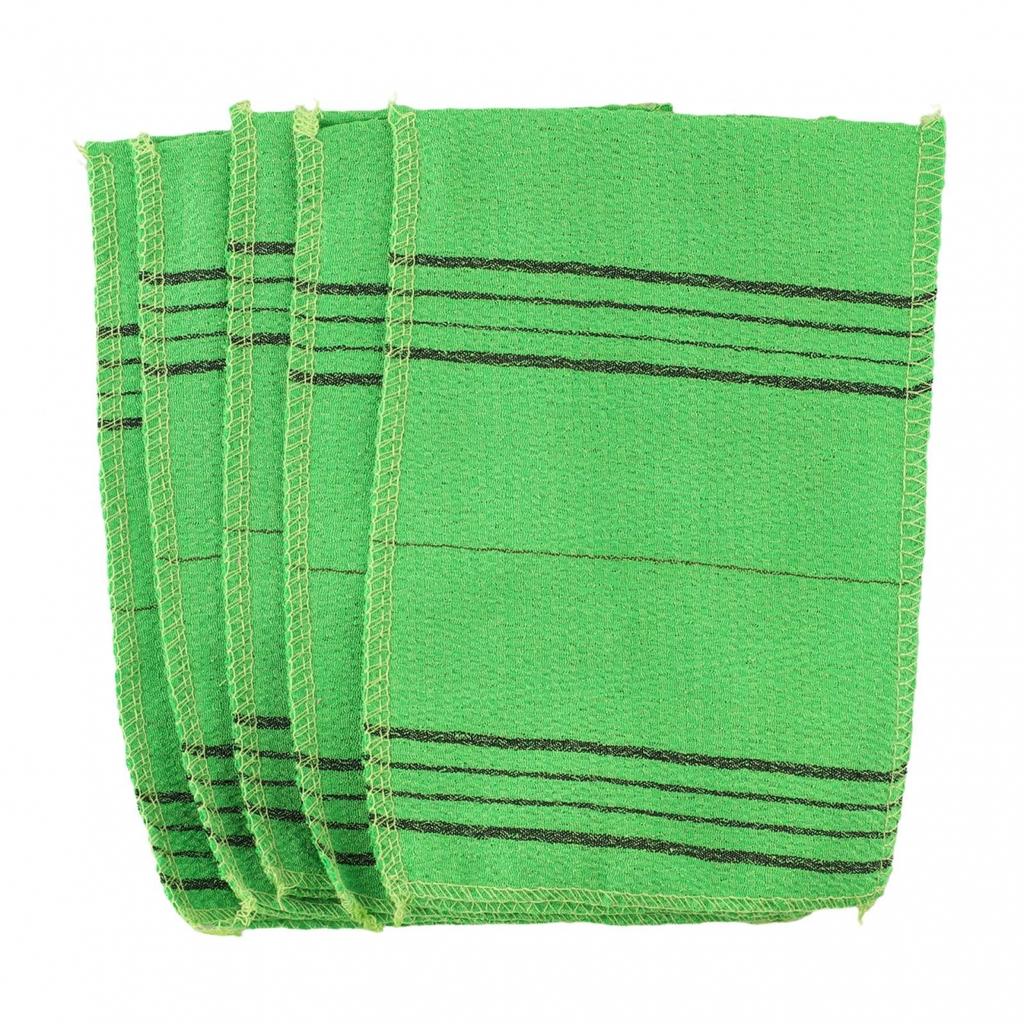 14*18.5cm Towel 5Pcs Asian Body Scrub Exfoliating Korean