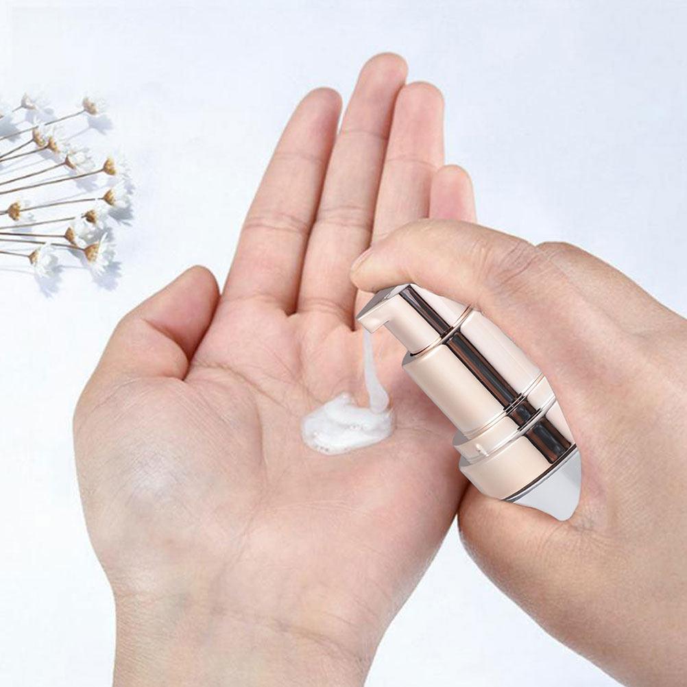6Pcs 15Ml Premium ABS PP Pet Travel Cosmetics Dispenser Bottles Set Leakproof Empty Lotion Shampoo Makeup Remover Containers