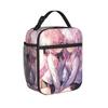 Twin Cat Girls Accessories Insulated Lunch Tote Bag For School Office Food Box Portable Thermal Cooler Lunch Boxes
