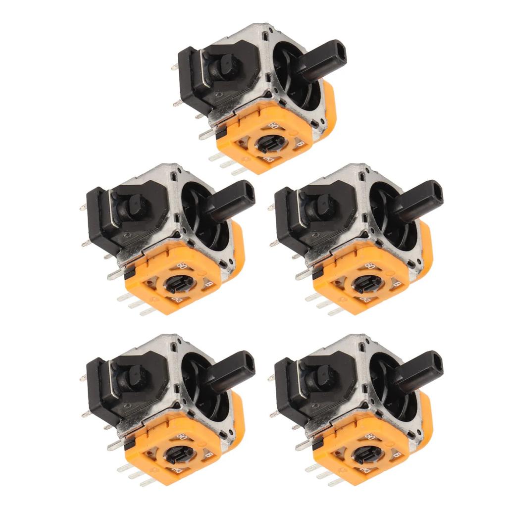5Pcs Analog Joystick 3D Joystick for Sony PS5 Analog 3D Joysticks Controller 3D Analog Joystick Replacement Part Repair Kit