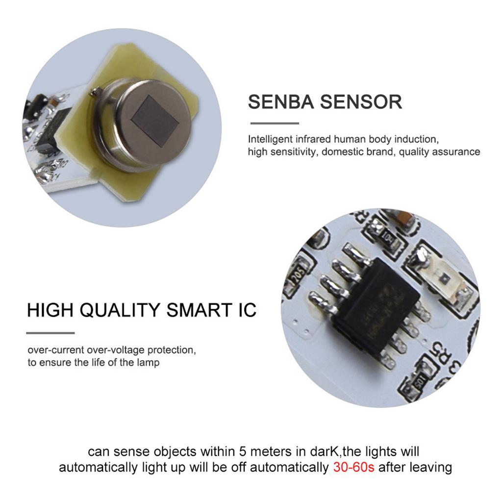 E27 Led Light Bulb 12w 15w 18w Cool White Lamp Pir Sensor Smart Smd2835 Motion Sensor Indoor Bulbs Motion Detector Energy Saving