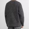 Mao Ren Herren Strickpullover mit Henley-Ausschnitt