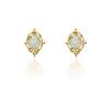 Poppi Classic Opal Silver Earrings