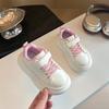 Stylish sneakers for children2026Spring and summer casual shoes for boys and girls in the back-to-school season, leather running shoes for girls