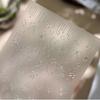 5D Exquisite Galaxy Tassel Nail Art Sticker Silver Meteor Star Chain Embossed Self-Adhesive Manicure Nail Decals for Women