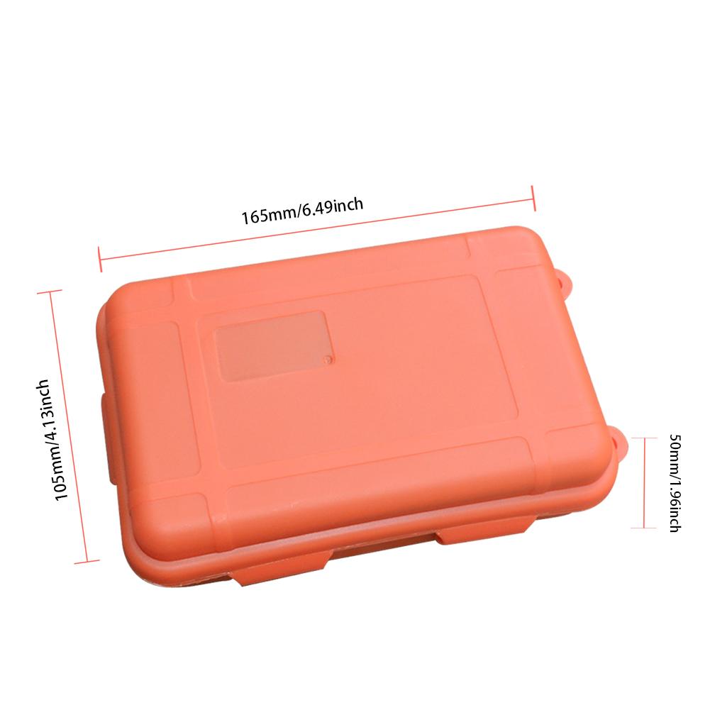 Outdoor Survival Box Container Portable Travel Storage Box Waterproof Shockproof Dustproof Outdoor Camping Supplies